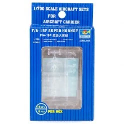 03429 | Trumpeter 1/700 F/A-18F Super Hornet Aircraft Sets (12Pcs) For Aircraft Carrier Scaled Plastic Model Kit