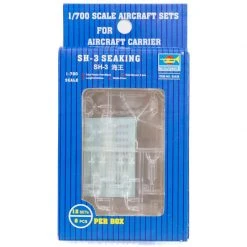 03438 | Trumpeter 1/700 SH-3 Seaking Helicopter (12Pcs) For Aircraft Carrier Scaled Plastic Model Kit