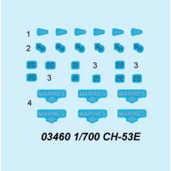 03459 | Trumpeter 1/700 AV-8B Harrier Aircraft Sets (12Pcs) For Aircraft Carrier Scaled Plastic Model Kit -Trumpeter Sales Shop TRU 03459 53 1200x800 1