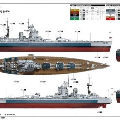 03708 | Trumpeter 1/200 HMS Nelson 1944 Battleship Plastic Model Kit -Trumpeter Sales Shop TRU 03708 54 1200x800 1