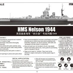 03708 | Trumpeter 1/200 HMS Nelson 1944 Battleship Plastic Model Kit -Trumpeter Sales Shop TRU 03708 55 1200x800 1