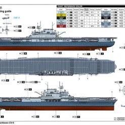 03711 | Trumpeter 1/200 USS York CV-5 Aircraft Carrier Plastic Model Kit 11 03711 | Trumpeter 1/200 USS York CV-5 Aircraft Carrier Plastic Model Kit -Trumpeter Sales Shop TRU 03711 04 1200x800 1