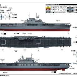 03712 | Trumpeter 1/200 USS Enterprise CV-6 Scaled Plastic Model Kit 25 03712 | Trumpeter 1/200 USS Enterprise CV-6 Scaled Plastic Model Kit -Trumpeter Sales Shop TRU 03712 03 1200x800 1