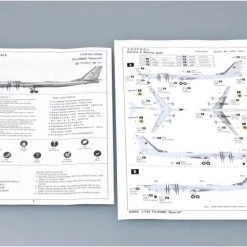 03904 | Trumpeter 1/144 TU-95MS Bear-H Bomber Scaled Plastic Model Kit -Trumpeter Sales Shop TRU 03904 52 1200x800 1