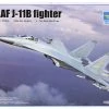 03915 | Trumpeter 1/144 PLAAF J-11B Fighter Jet Scaled Plastic Model Kit -Trumpeter Sales Shop TRU 03915 00 1200x800 1