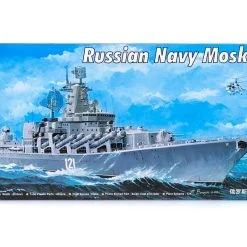 04518 | Trumpeter 1/350 Russian Navy Moskva Cruiser Plastic Model Kit