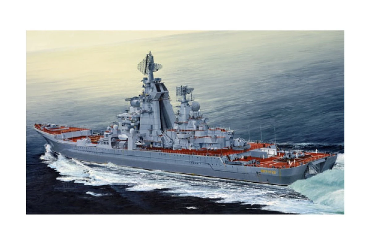 04521 | Trumpeter 1/350 Russian Admiral Lazarev (Ex-Frunze) Battlecruiser Plastic Model Kit 3 04521 | Trumpeter 1/350 Russian Admiral Lazarev (Ex-Frunze) Battlecruiser Plastic Model Kit