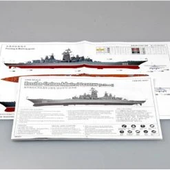 04521 | Trumpeter 1/350 Russian Admiral Lazarev (Ex-Frunze) Battlecruiser Plastic Model Kit 13 04521 | Trumpeter 1/350 Russian Admiral Lazarev (Ex-Frunze) Battlecruiser Plastic Model Kit -Trumpeter Sales Shop TRU 04521 05 1200x800 1