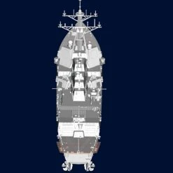 04528 | Trumpeter 1/350 USS Forrest Sherman DDG-98 Guided Missile Destroyer Plastic Model Kit -Trumpeter Sales Shop TRU 04528 04 1200x800 1
