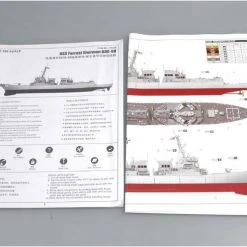 04528 | Trumpeter 1/350 USS Forrest Sherman DDG-98 Guided Missile Destroyer Plastic Model Kit -Trumpeter Sales Shop TRU 04528 08 1200x800 1