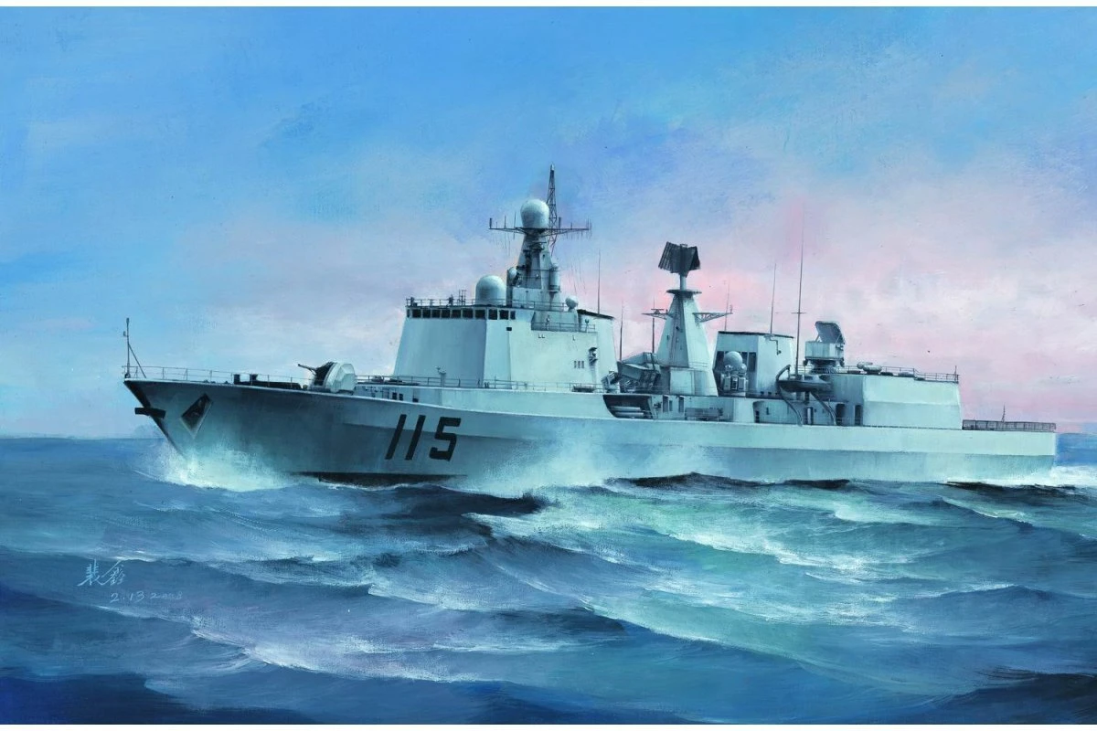 04529 | Trumpeter 1/350 PLA Navy 051C DDF-115 Shenyang Destroyer Plastic Model Kit 6 04529 | Trumpeter 1/350 PLA Navy 051C DDF-115 Shenyang Destroyer Plastic Model Kit - Image 4