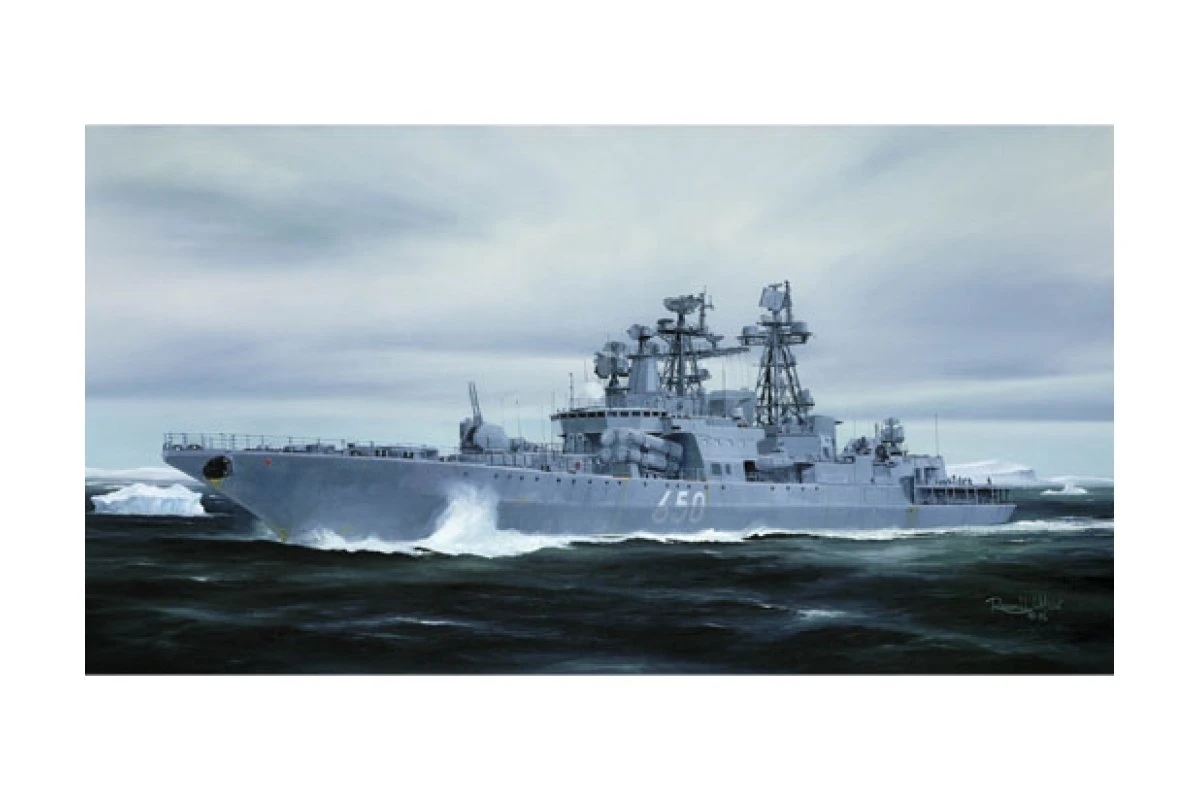 04531 | Trumpeter 1/350 Russian Udaloy II Admiral Chanbanenko Destroyer Plastic Model Kit 3 04531 | Trumpeter 1/350 Russian Udaloy II Admiral Chanbanenko Destroyer Plastic Model Kit