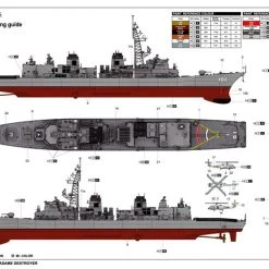 04537 | Trumpeter 1/350 JMSDF Murasame Destroyer Plastic Model Kit -Trumpeter Sales Shop TRU 04537 03 1200x800 1