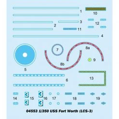 04553 | Trumpeter 1/350 USS Fort Worth LCS-3 Frigate Plastic Model Kit -Trumpeter Sales Shop TRU 04553 56 1200x800 1