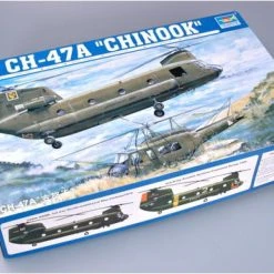 05104 | Trumpeter 1/35 CH-47A Chinook Helicopter Scaled Plastic Model Kit -Trumpeter Sales Shop TRU 05104 52 1200x800 1