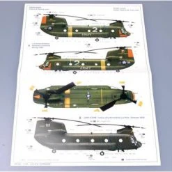 05104 | Trumpeter 1/35 CH-47A Chinook Helicopter Scaled Plastic Model Kit -Trumpeter Sales Shop TRU 05104 54 1200x800 1