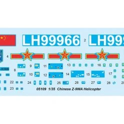 05109 | Trumpeter 1/35 Chinese Z-9WA Helicopter Scaled Plastic Model Kit -Trumpeter Sales Shop TRU 05109 53 1200x800 1