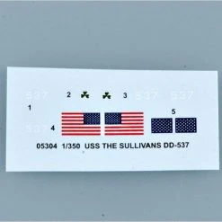 05304 | Trumpeter 1/350 USS The Sullivans DD-537 Destroyer Plastic Model Kit -Trumpeter Sales Shop TRU 05304 58 1200x800 1