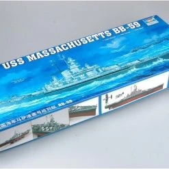 05306 | Trumpeter 1/350 USS Massachusetts BB-59 Battleship Plastic Model Kit -Trumpeter Sales Shop TRU 05306 52 1200x800 1