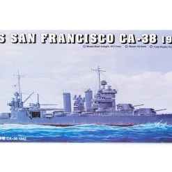 05309 | Trumpeter 1/350 USS San Francisco CA-38 1942 Heavy Cruiser Plastic Model Kit