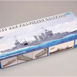 05309 | Trumpeter 1/350 USS San Francisco CA-38 1942 Heavy Cruiser Plastic Model Kit -Trumpeter Sales Shop TRU 05309 52 1200x800 1
