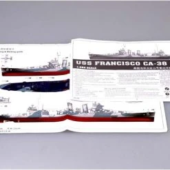 05310 | Trumpeter 1/350 USS San Francisco CA-38 1944 Heavy Cruiser Plastic Model Kit -Trumpeter Sales Shop TRU 05310 53 1200x800 1