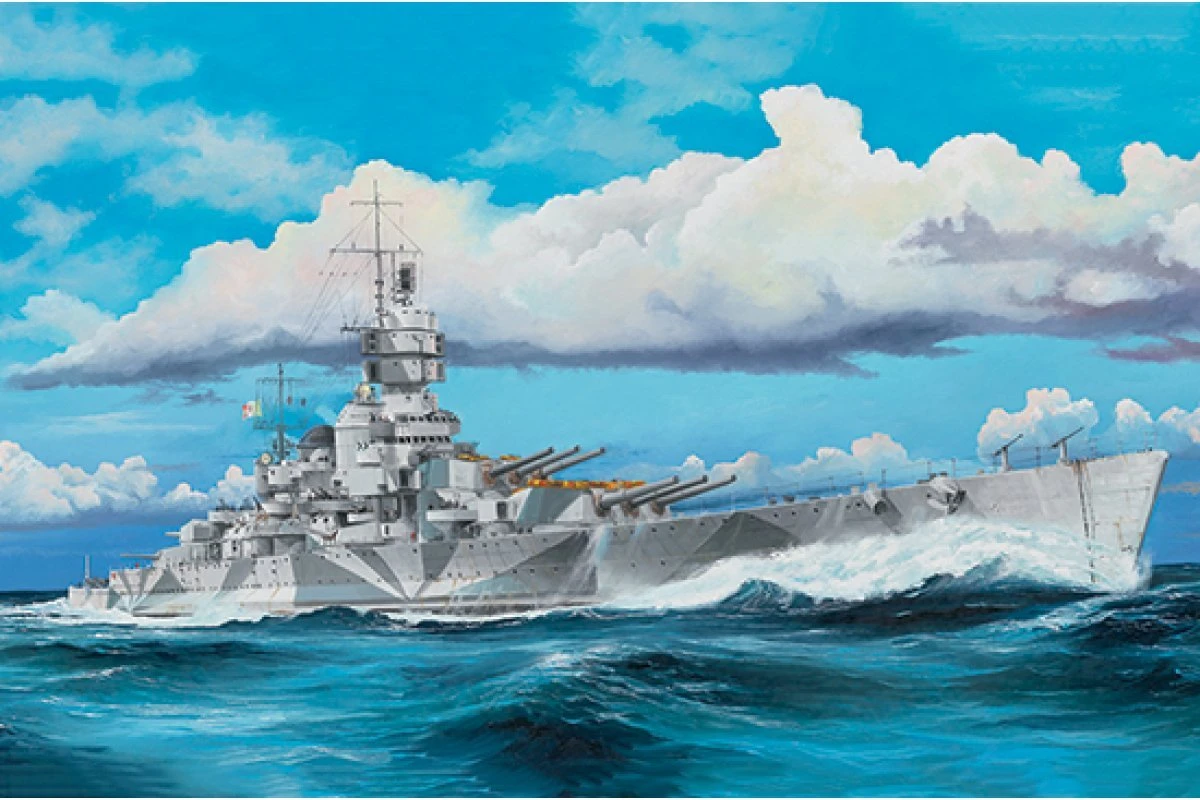 05320 | Trumpeter 1/350 Italian 1940 RN Vittorio Veneto Navy Battleship Scaled Model Kit 3 05320 | Trumpeter 1/350 Italian 1940 RN Vittorio Veneto Navy Battleship Scaled Model Kit