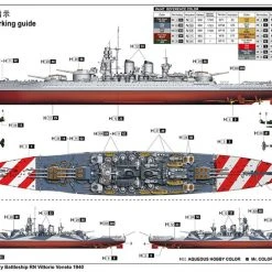 05320 | Trumpeter 1/350 Italian 1940 RN Vittorio Veneto Navy Battleship Scaled Model Kit 15 05320 | Trumpeter 1/350 Italian 1940 RN Vittorio Veneto Navy Battleship Scaled Model Kit -Trumpeter Sales Shop TRU 05320 02 1200x800 1