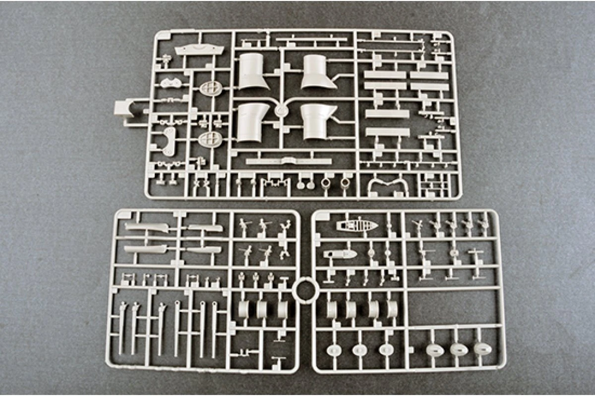 05320 | Trumpeter 1/350 Italian 1940 RN Vittorio Veneto Navy Battleship Scaled Model Kit 9 05320 | Trumpeter 1/350 Italian 1940 RN Vittorio Veneto Navy Battleship Scaled Model Kit - Image 7