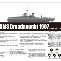 05328 | Trumpeter 1/350 HMS Dreadnought 1907 Battleship Plastic Model Kit -Trumpeter Sales Shop TRU 05328 55 1200x800 1