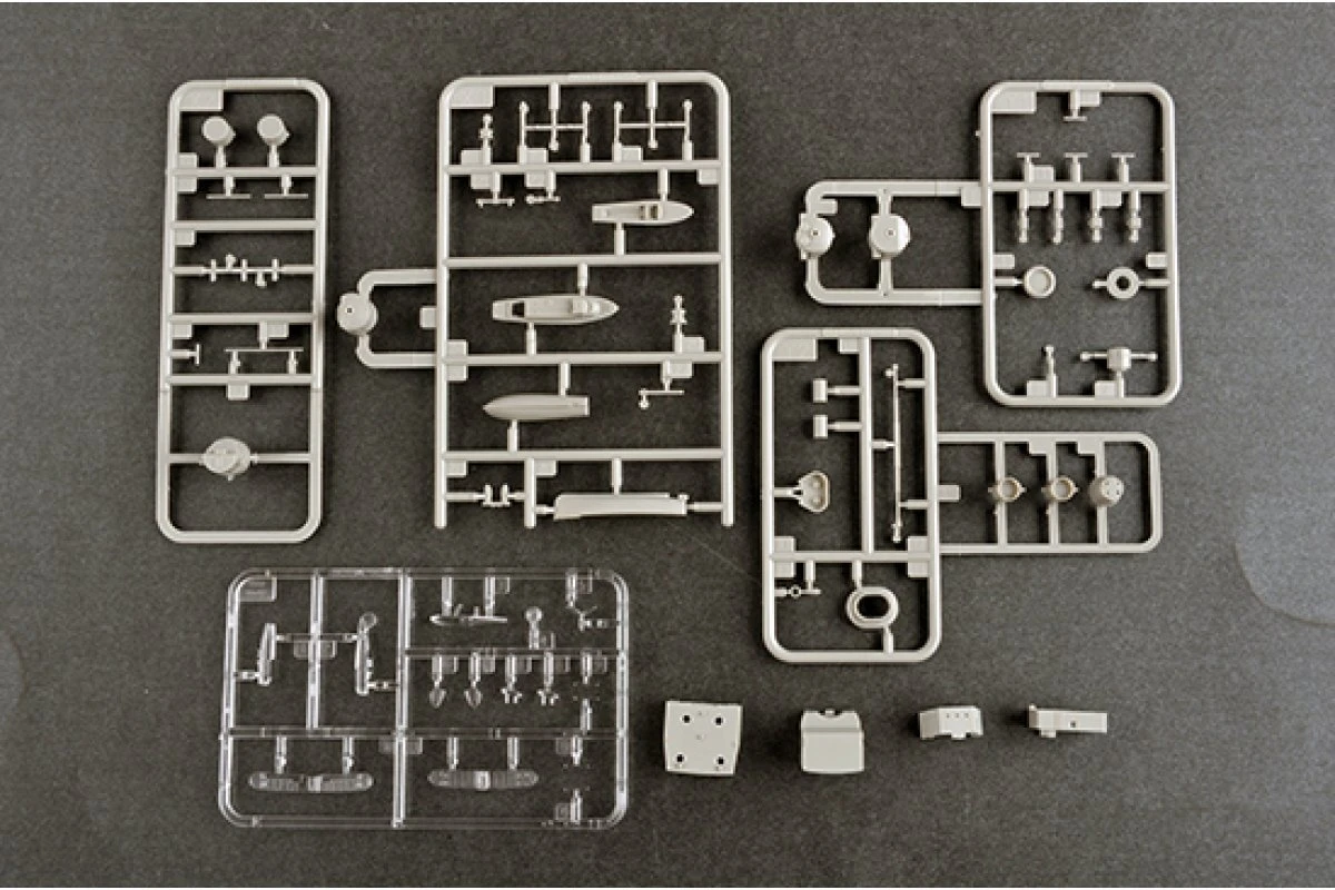 05349 | Trumpeter 1/350 Italian Heavy Cruiser Gorizia Scaled Plastic Model Kit 8 05349 | Trumpeter 1/350 Italian Heavy Cruiser Gorizia Scaled Plastic Model Kit - Image 6
