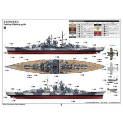 05359 | Trumpeter 1/350 German Tirpitz Battleship Scaled Plastic Model Kit 18 05359 | Trumpeter 1/350 German Tirpitz Battleship Scaled Plastic Model Kit -Trumpeter Sales Shop TRU 05359 09 1200x800 1