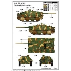 05524 | Trumpeter 1/35 German Jagdpanzer 38(t) Hetzer-Starr Self-Propelled Scaled Plastic Model Kit -Trumpeter Sales Shop TRU 05524 53 1200x800 1