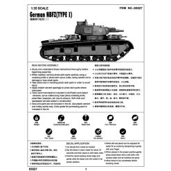 05527 | Trumpeter 1/35 German NBFZ (Type 1) Heavy Tank Scaled Plastic Model Kit 25 05527 | Trumpeter 1/35 German NBFZ (Type 1) Heavy Tank Scaled Plastic Model Kit -Trumpeter Sales Shop TRU 05527 04 1200x800 1
