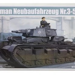 05529 | Trumpeter 1/35 German Neubaufahrzeug Nr.3-5 Tank Scaled Plastic Model Kit