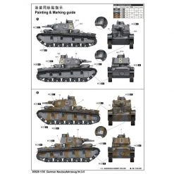 05529 | Trumpeter 1/35 German Neubaufahrzeug Nr.3-5 Tank Scaled Plastic Model Kit -Trumpeter Sales Shop TRU 05529 54 1200x800 1