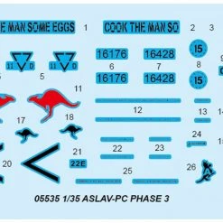 05535 | Trumpeter 1/35 Australian Army ASLAV-PC Phase 3 Armoured Scaled Plastic Model Kit -Trumpeter Sales Shop TRU 05535 02 1200x800 1