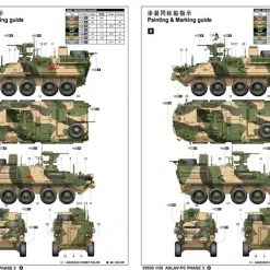 05535 | Trumpeter 1/35 Australian Army ASLAV-PC Phase 3 Armoured Scaled Plastic Model Kit -Trumpeter Sales Shop TRU 05535 03 1200x800 1