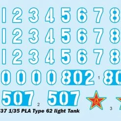 05537 | Trumpeter 1/35 PLA Type 62 Light Tank Scaled Plastic Model Kit -Trumpeter Sales Shop TRU 05537 55 1200x800 1