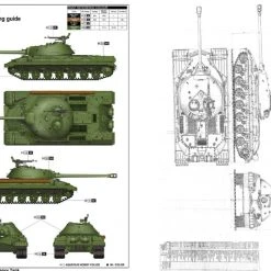 05545 | Trumpeter 1/35 Soviet T-10 Heavy Tank Scaled Plastic Model Kit -Trumpeter Sales Shop TRU 05545 52 1200x800 1