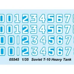 05545 | Trumpeter 1/35 Soviet T-10 Heavy Tank Scaled Plastic Model Kit -Trumpeter Sales Shop TRU 05545 65 1200x800 1