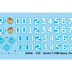 05546 | Trumpeter 1/35 Soviet T-10M Heavy Tank Scaled Plastic Model Kit -Trumpeter Sales Shop TRU 05546 52 1200x800 1