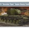 05553 | Trumpeter 1/35 Russian Tiger KV-220 Super Heavy Tank Vehicle Scaled Plastic Model Kit -Trumpeter Sales Shop TRU 05553 00 1200x800 1