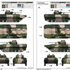 05558 | Trumpeter 1/35 PLA ZBD-86B Infantry Fighting Tank Scaled Plastic Model Kit -Trumpeter Sales Shop TRU 05558 61 1200x800 1