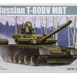 05566 | Trumpeter 1/35 Russian T-80BV Main Battle Tank Scaled Plastic Model Kit