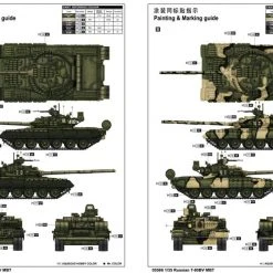 05566 | Trumpeter 1/35 Russian T-80BV Main Battle Tank Scaled Plastic Model Kit -Trumpeter Sales Shop TRU 05566 54 1200x800 1