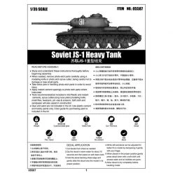 05587 | Trumpeter 1/35 Soviet JS-1 Heavy Tank Scaled Plastic Model Kit -Trumpeter Sales Shop TRU 05587 55 1200x800 1