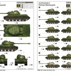 05588 | Trumpeter 1/35 Soviet JS-2 Heavy Tank Scaled Plastic Model Kit -Trumpeter Sales Shop TRU 05588 55 1200x800 1