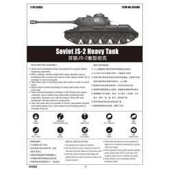 05588 | Trumpeter 1/35 Soviet JS-2 Heavy Tank Scaled Plastic Model Kit -Trumpeter Sales Shop TRU 05588 56 1200x800 1