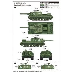 05591 | Trumpeter 1/35 Soviet JSU-152K Self-Propelled Gun Scaled Plastic Model Kit -Trumpeter Sales Shop TRU 05591 66 1200x800 1